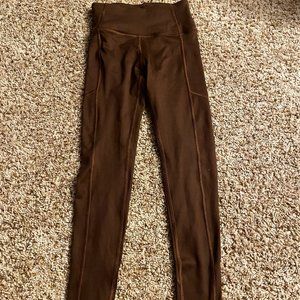 Victoria Secret Brown Workout Leggings